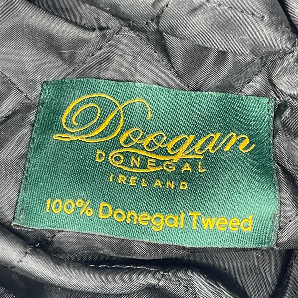 Doogan Donegal Tweed Size M Hat Peaky Cap Newsboy Hat Ireland 100% Wool Brown - Picture 8 of 12